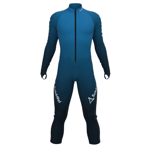 Cauciuc de schi Schoffel Team Racesuit Unisex Blue Aster - 2024/25