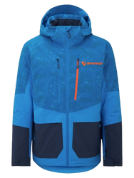 Geaca Ziener Trivor Lady Padded Blue Foggy Print Dark Navy - 2025/26