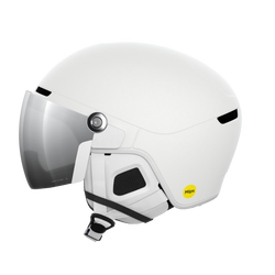 Cască POC Obex Visor Hydrogen White/Clarity Universal/Partly Sunny/Silver - 2025/26