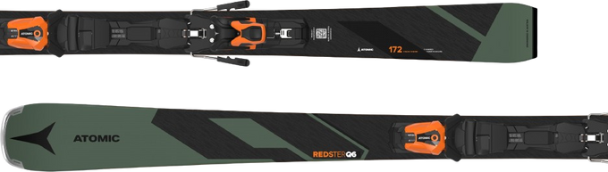 Schiuri Atomic Redster Q6 + MI 12 GW Black/Orange - 2024/25