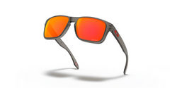 Ochelari de vedere Oakley Holbrook XS Matte Grey Ink Frame/Prizm Ruby Lenses