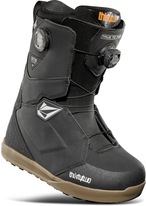 Bocanci de Snowboard Thirty Two Lashed Double Boa X Volcom Men Black/Gum - 2024/25
