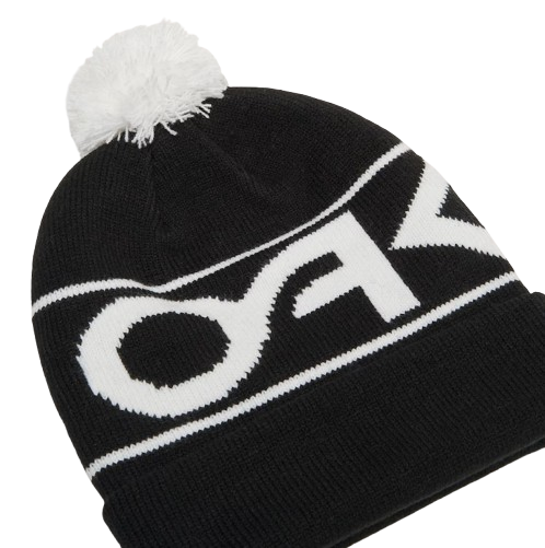 Șapca Oakley Factory Cuff Beanie Black/White Logo