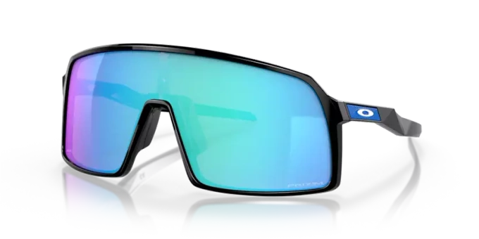 Ochelari de vedere Oakley Sutro Polished Black Frame/ Prizm Sapphire Lenses - 2023