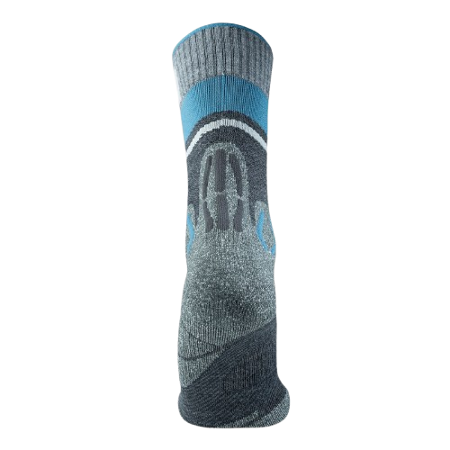 Șosete de exterior UYN Man Trekking One Merino Socks Anthracite/Blue