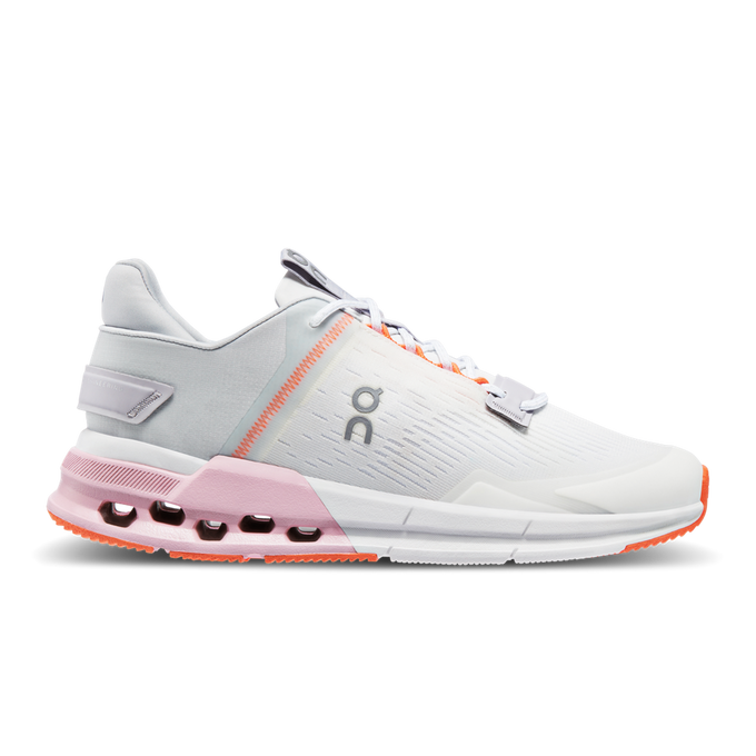 Pantofi pentru femei On Running Cloudnova Flux Undyed White/Zephyr