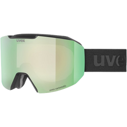 Uvex Evidnt ATTRACT V Black Matt/Mirror Green + spare lens - 2025/26