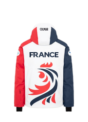Geacă de schi pentru bărbați Colmar Replica Ski Jacket White/Navy Blu/Bright Red - 2025/26