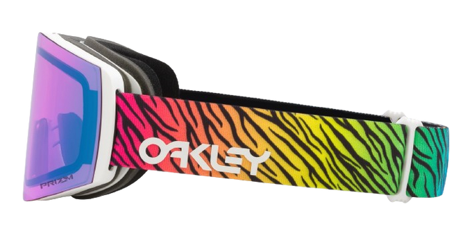Ochelari de schi Oakley Fall Line M Bengal White Prizm Snow Iced Iridium - 2025/26