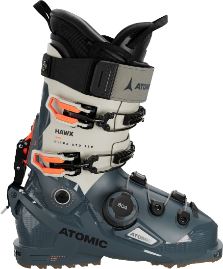 Clăpari de schi Atomic Hawx Ultra XTD 120 BOA GW Storm/Stone/Orange – 2024/25