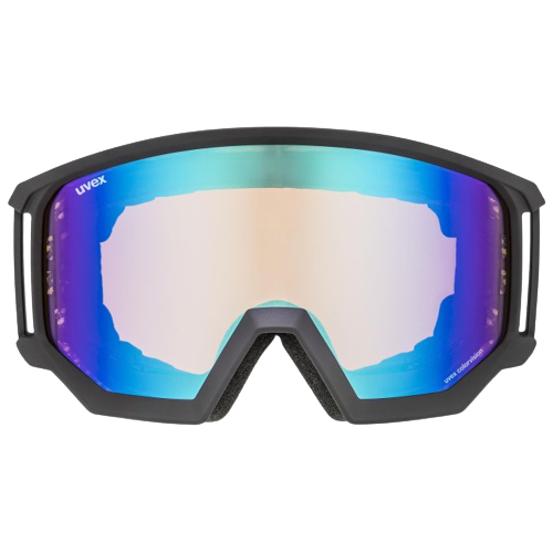 Ochelari de protecție Uvex Athletic CV Black/Matt Blue-Orange - 2023/24