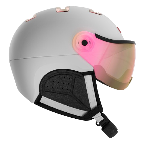 Cască KASK Chrome Visor White/Pink Gold - 2024/25