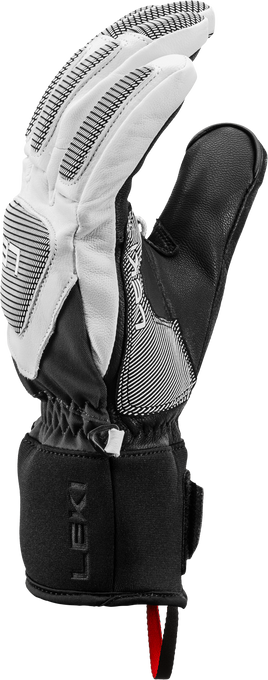 Mănuși LEKI Griffin Pro 3D White/Black - 2025/26