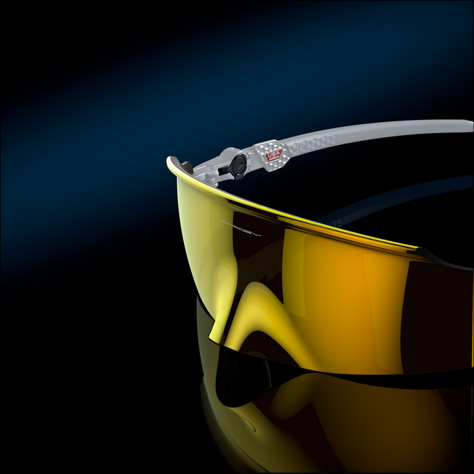 Ochelari de vedere OAKLEY Kato Cavendish Edition Prizm 24k Lenses/Cavendish White Frame