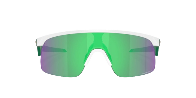 Ochelari de vedere Oakley Resistor Matte White Frame/Prizm Jade Lenses