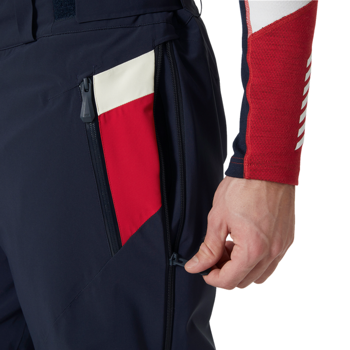Pantaloni de schi Helly Hansen Kvitfjell Race Zipp Off Pants Navy NSF - 2024/25
