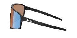Ochelari de vedere BLIZ P001 Matte Black Frame / Coral/Orange Mirror Blue Lenses