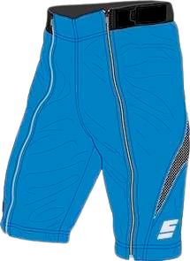 ENERGIAPURA New Wengen Color Adjustable Shorts Turquoise - 2021/22