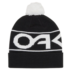 Șapca Oakley Factory Cuff Beanie Black/White Logo