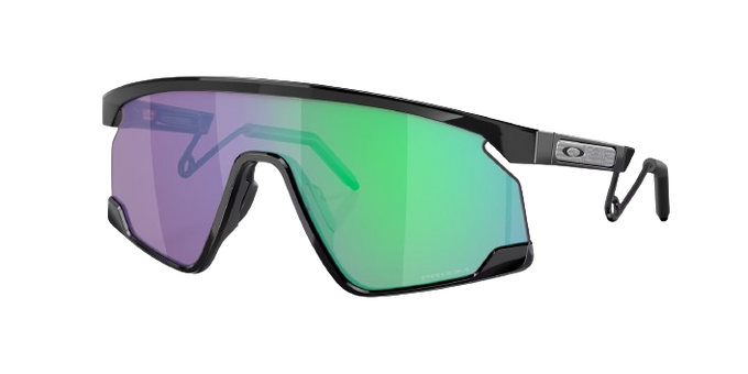 Ochelari de vedere OAKLEY BXTR Metal Introspect Collection Prizm Jade Lenses/Metal Black Frame