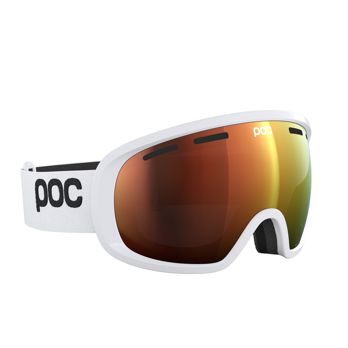 Ochelari de protecție POC Fovea Blixten White/Partly Sunny Orange - 2025/26
