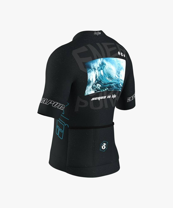 Tricou de ciclism Energiapura T-Shirt Full Zip Life Wave Men/Ragl Alexander - 2023