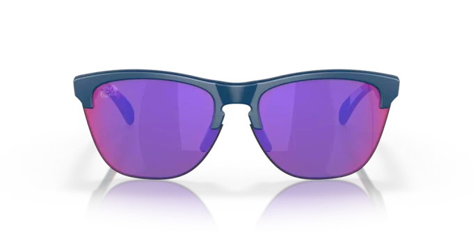 OAKLEY Tour De France Frogskins Lite Prizm Road Lenses/Mate Poseidon Frame Eyewear - 2022