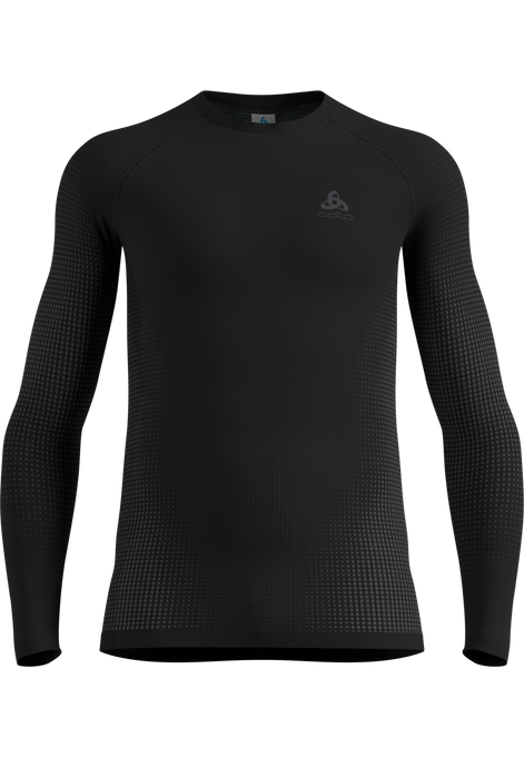 Tricou Termic Odlo Perfomance Warm BL Top Crew Neck L/S Man Black - 2025/26