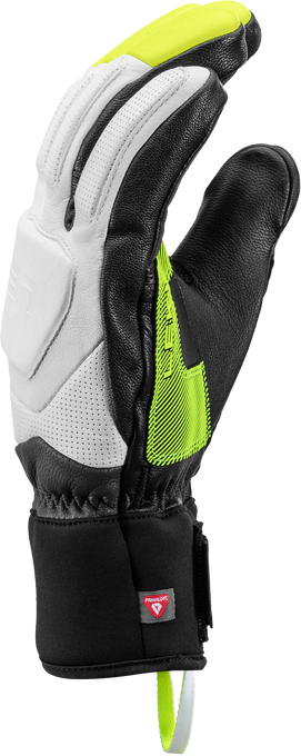 Mănuși LEKI Griffin Prime 3D White/Neon - 2025/26