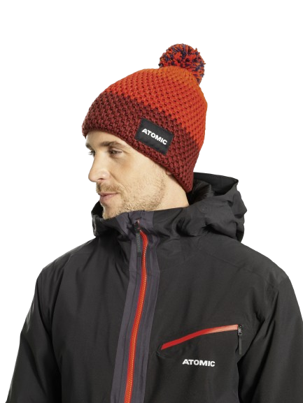 Șapcă Atomic Racing Beanie Carrot/Red/Maroon – 2025/26