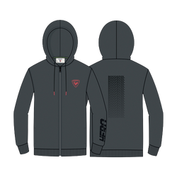 Băiat Rossignol Hero FZ Hoodie Onyx Grey - 2023/24