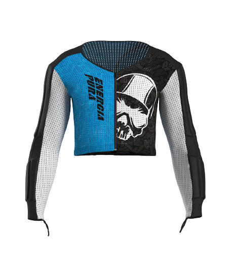 Cămașă de protecție ENERGIAPURA Maglia Racing Turquoise/Black - 2023/24
