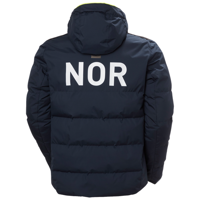 Jacheta de schi Helly Hansen Kvitfjell Race Puffy Jacket Navy NSF Team - 2024/25