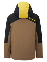 Geaca de schi Ziener Trivor Man Padded Black Mustard - 2024/25
