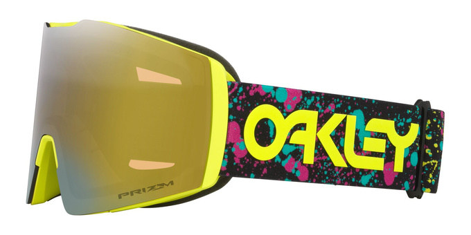 Ochelari de schi Oakley Fall Line L Jaxon Black/Prizm Prizm Snow Sage Gold Iridium - 2025/26